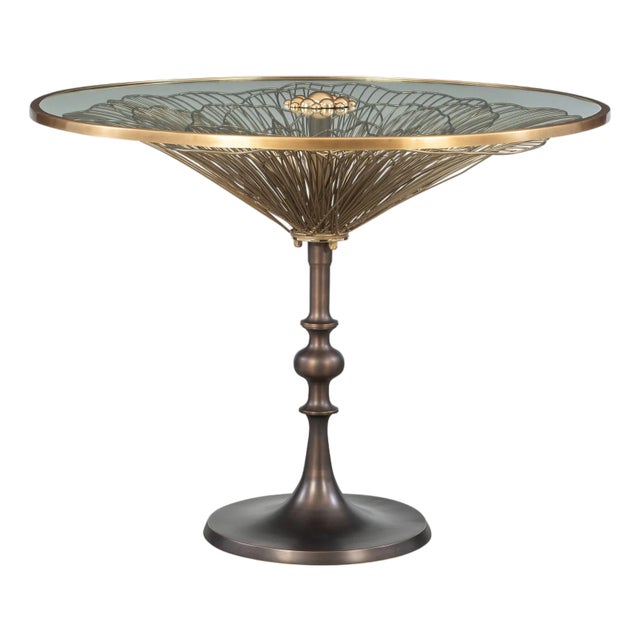 Maitland-Smith Lily Wire Table For Sale