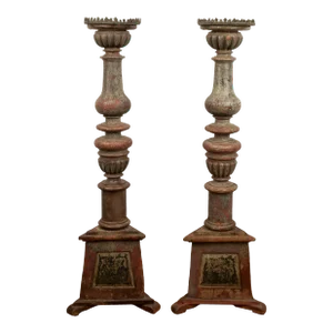 Pair of 18th Century Italian Torchères