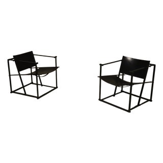 Model FM60 Lounge Chairs by Radboud van Beekum for Pastoe, 1980s, Set of 2 For Sale