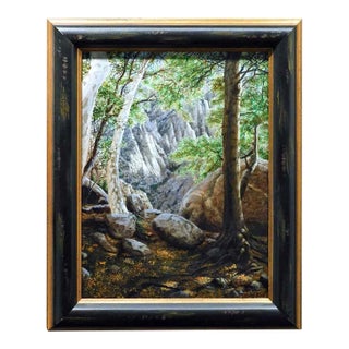 Bradley Elsberry "Lighting the Way" Oil on Canvas Hand Signed For Sale