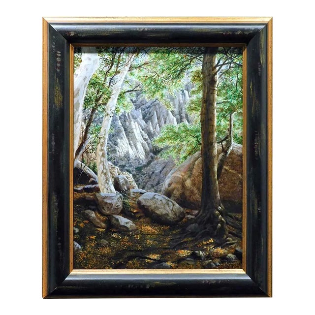 Bradley Elsberry "Lighting the Way" Oil on Canvas Hand Signed For Sale