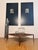 Fantastic pair of vintage Murano wall sconce made by 9 Murano crystal prism (quadriedri) for each applique in a chrome...