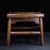 Shell Vintage Chinese Huali Rosewood Mother-of-Pearl Inlaid "Magpie on Plum" Stool / Low Table For Sale - Image 7 of 9