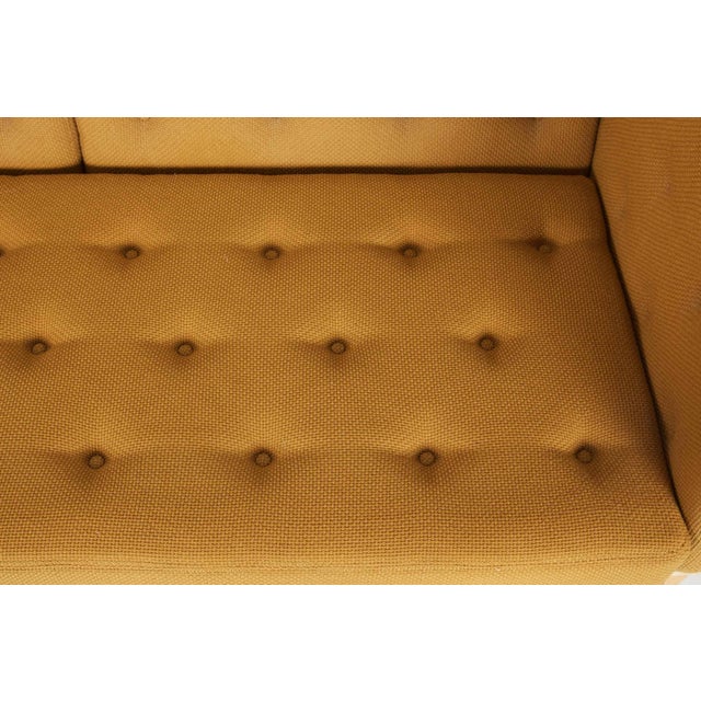 Danish Modern Leather, Tweed & Oak Sofa Model Ej 315 by Erik Jorgensen For Sale - Image 16 of 18
