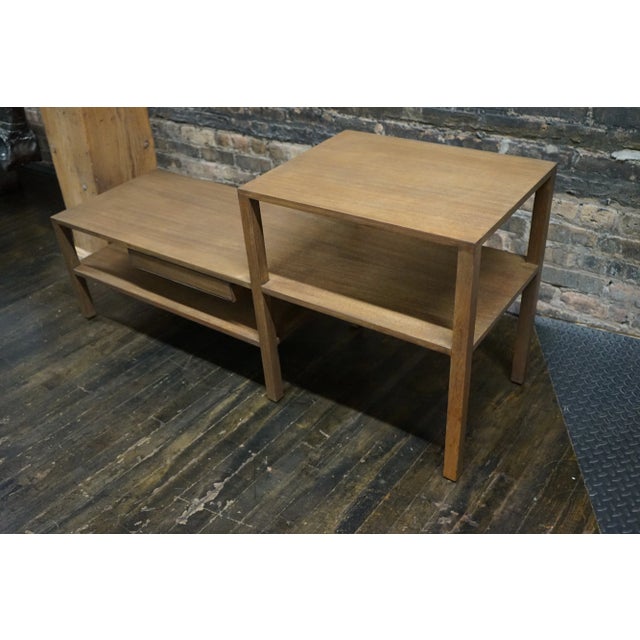 Harvey Probber Wood Bench With Loose Cushion Attributed to Harvey Probber For Sale - Image 4 of 16