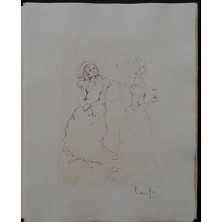 Léonor Fini, La soirée mondaine, Etching For Sale