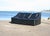 Black Leather Sofa by De Pas, D'Urbino and Lomazzi for Cinna, France, 1980s For Sale - Image 13 of 18