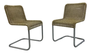 Set of Chairs by A. Lorenz for Tecta, Germany, 1970s