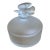 Limited Edition 1975 Lalique for Nina Ricci L’Air Du Temps Frosted Crystal Powder Box, Numbered D-471 For Sale