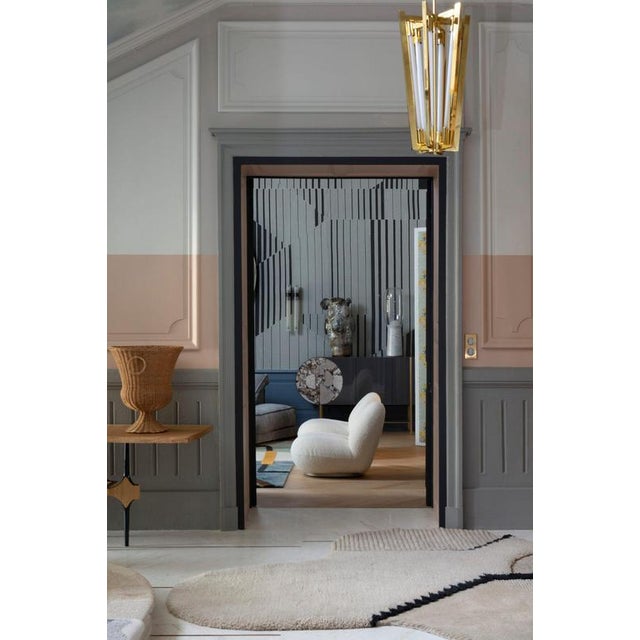 Chandelier 05 by Magic Circus Editions Dimensions: W 38.5 cm x H 71 cm (rod length to order) Materials: Solid brass, glass...