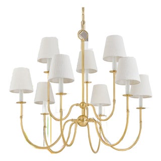 Amina Chandelier, Hudson Valley Lighting, 9 Light, 39.25" Wide For Sale