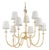 Amina Chandelier, Hudson Valley Lighting, 9 Light, 39.25" Wide For Sale