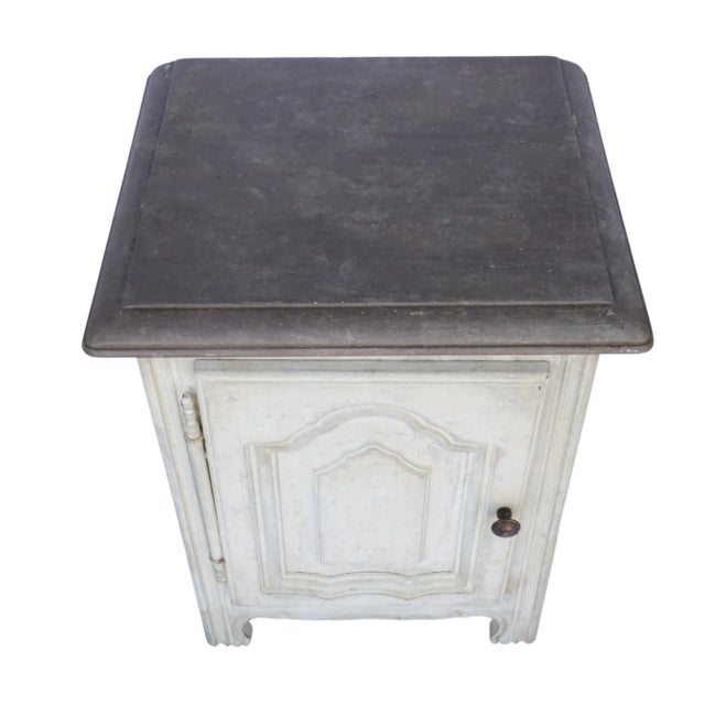 French Provincial Handmade Oak Nightstands For Sale - Image 10 of 14