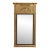 Friedman Brothers Gold Framed Urn & Flower Carved Trumeau Mirror For Sale