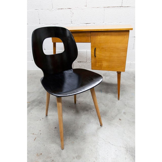 Eye Desk and Chair Set from Baumann, 1960, Set of 2 For Sale - Image 10 of 18