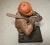 Very Rare Antique 1800s Hand Carved Wood Folk Art Baseball Sculpture Statue For Sale - Image 12 of 17