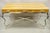 Century Furniture Modern Chrome and Zebra Woodgrain Metal Base Desk Table 849-761. Item features 3 drawers, original...