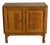 Danish Oak Small Storage Cabinet Mid-Century Modern 1970s For Sale