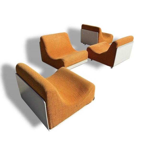 Space Age Model Orbis Modular Sofa from Cor, 1970s, Set of 4 For Sale - Image 5 of 18