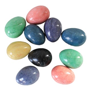 Vintage Marble Stone Eggs For Sale