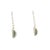 Crafted in platinum, these exquisite drop earrings are a captivating addition to any collection. Featuring 0.86 carats of...