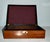 Traditional Vintage Decorative Lined Wooden Box For Sale - Image 3 of 13