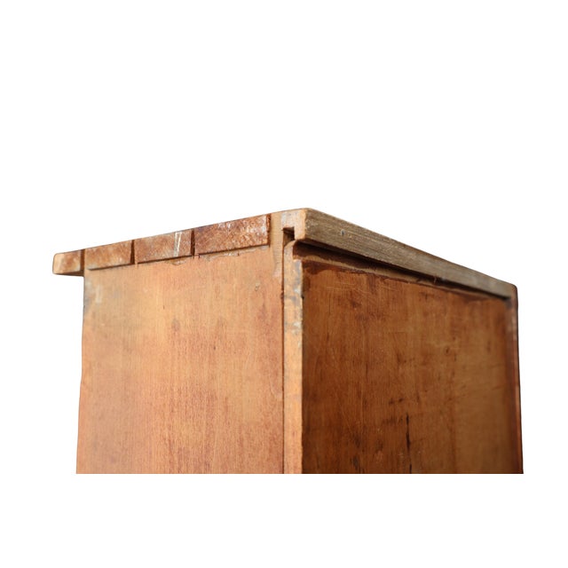 Late 19th-Century Victorian Burl-Wood, Oak & Marble Washstand Chest, C. 1890 For Sale - Image 18 of 18
