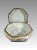 Blue Antique Chinese Blue & Yellow Porcelain Covered Serving Container (Storage / Gift Box) With Auspicious Cranes and Bats For Sale - Image 8 of 11