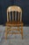 4 Antique American Oak Windsor Bow Back Chairs Saloon Pub Tavern Caboose Seats For Sale - Image 4 of 18