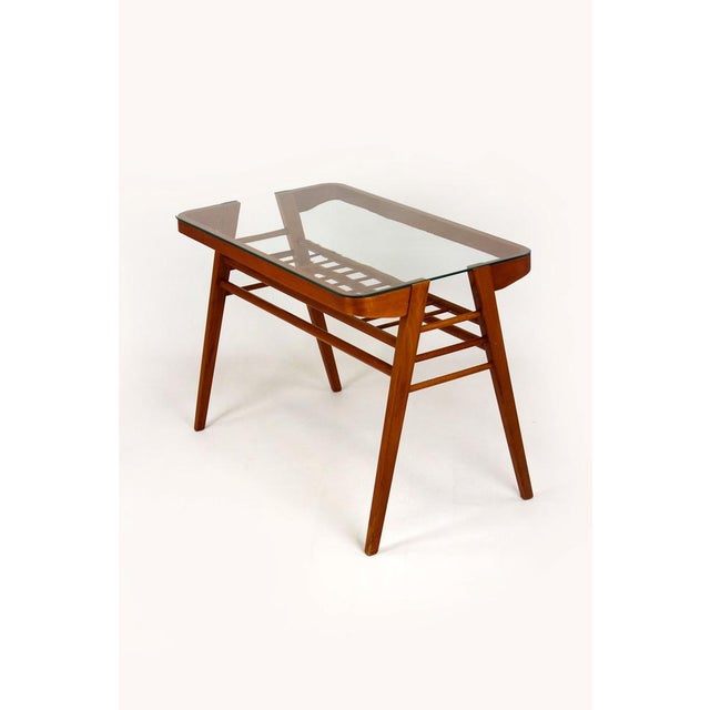 Wooden Coffee Table attributed to František Jirák, 1960s For Sale - Image 17 of 17