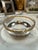Vintage Gucci Glass Bowl With Gold-Tone Gg Accents For Sale In Los Angeles - Image 6 of 7