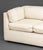 Textile Modern Geometric Linen Upholstered 3-Seat Sofa For Sale - Image 7 of 18