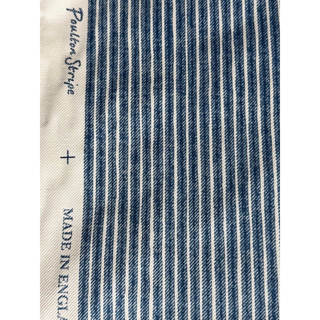 Fermoie Poulton Stripe - 4 Yards Sku: L-316 100% Cotton Fabric For Sale - Image 4 of 4