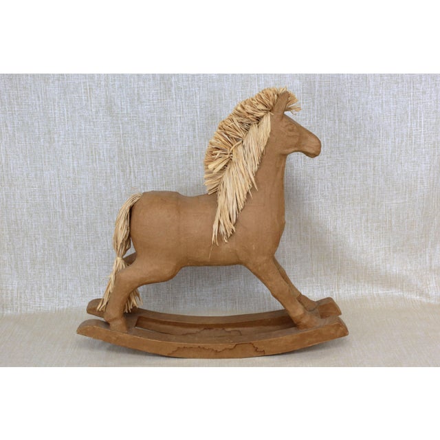 PapierMâché Rocking Horse Chairish