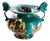 Dark Green Amphora Vase by MadeForSoul For Sale