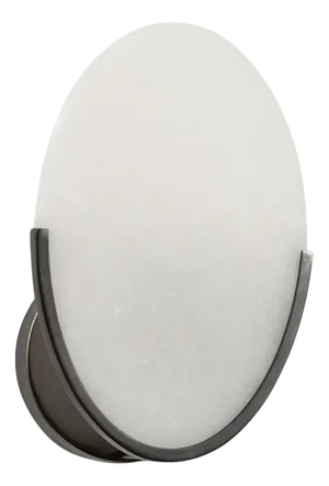 Mosman Bronze Disk Wall Sconce from Pure White Lines