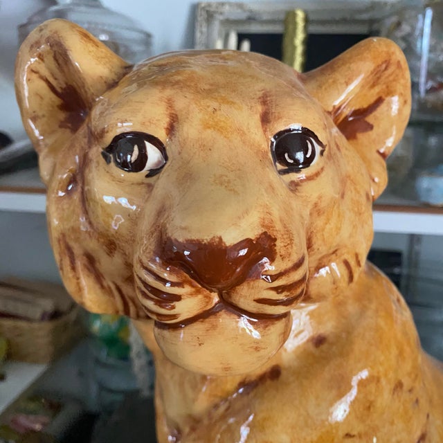 Art Deco Lion Cub. Collected by an Art Deco collector in the 1960’s.