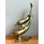 Vintage Brass Dolphin Sculpture For Sale - Image 11 of 12