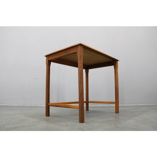 Mid-Century Danish Oak Nesting Tables with Tile Tops, 1960s, Set of 3 For Sale - Image 13 of 15