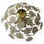Glacier Flower Murano Ceiling Light, 1980s For Sale - Image 9 of 9