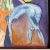 Paper Contemporary American Abstract Nude Watercolour and Pastel Painting on Paper by Susan Berris For Sale - Image 7 of 12