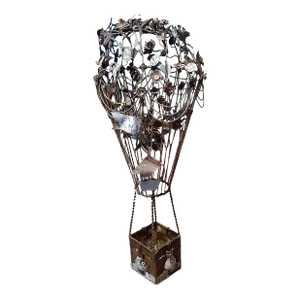 19th Century French Estate Metal Balloon