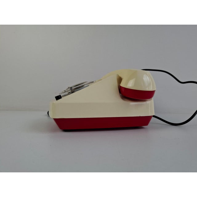 Vintage Tesla Stropkov BS10 Rotary Telephone, Czechoslovakia, 1987 For Sale - Image 3 of 18