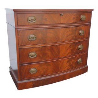 Flame Mahogany Low Dresser Bathroom Vanity 6898 For Sale