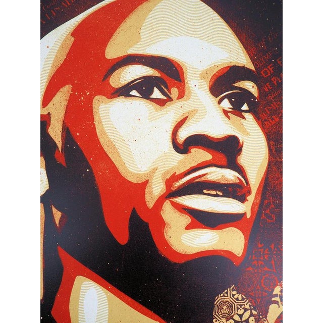 Shepard Fairey, Michael Jordan, Silkscreen Print For Sale - Image 4 of 7