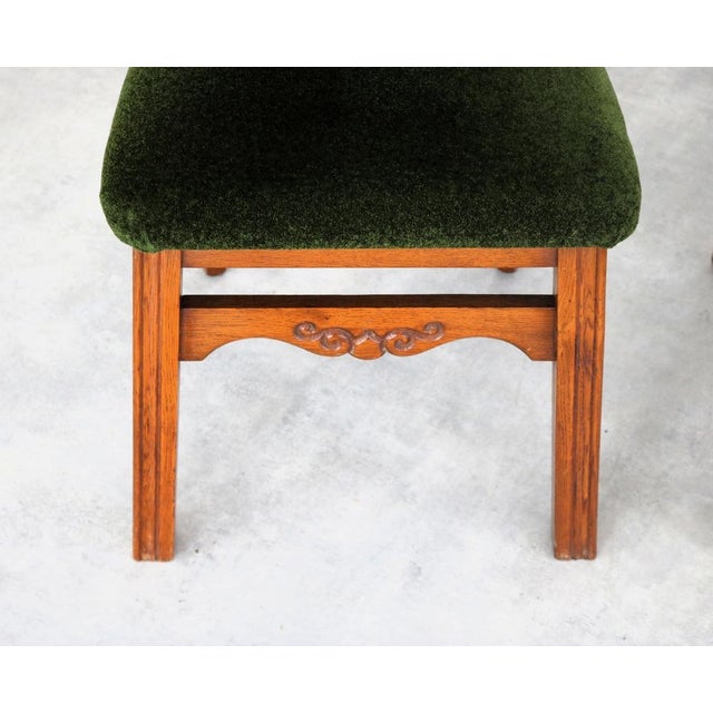 Art Deco Dining Chairs, 1940s, Set of 4 For Sale - Image 13 of 14