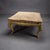 Large Venetian Baroque stool, Italy, early 20th century. Green lacquered wood. Minor signs of wear. Dimensions: W 60 cm D...
