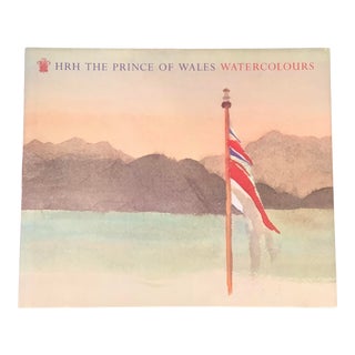 1991 Prince Charles Hrh the Prince of Wales Watercolours Book For Sale