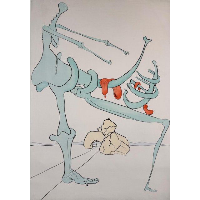 ARTIST: Salvador Dali TITLE: Visions de Quevedo Mother and Child MEDIUM: Etching SIGNED: Hand Signed PUBLISHER: EGI/Kean-...