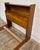 Wood Vintage Twin Size MCM Mid Century Modern Maple Bookcase Bedframe For Sale - Image 7 of 12
